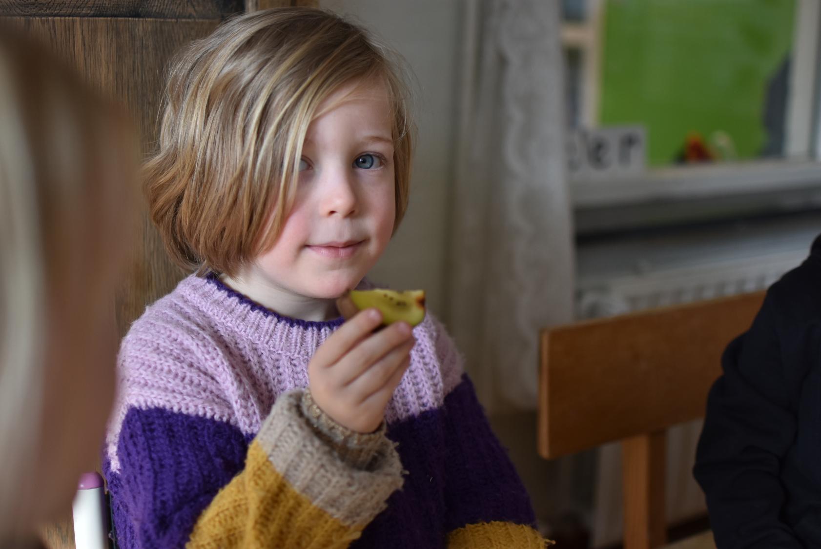 Schoollunch op bassischool met subsidie