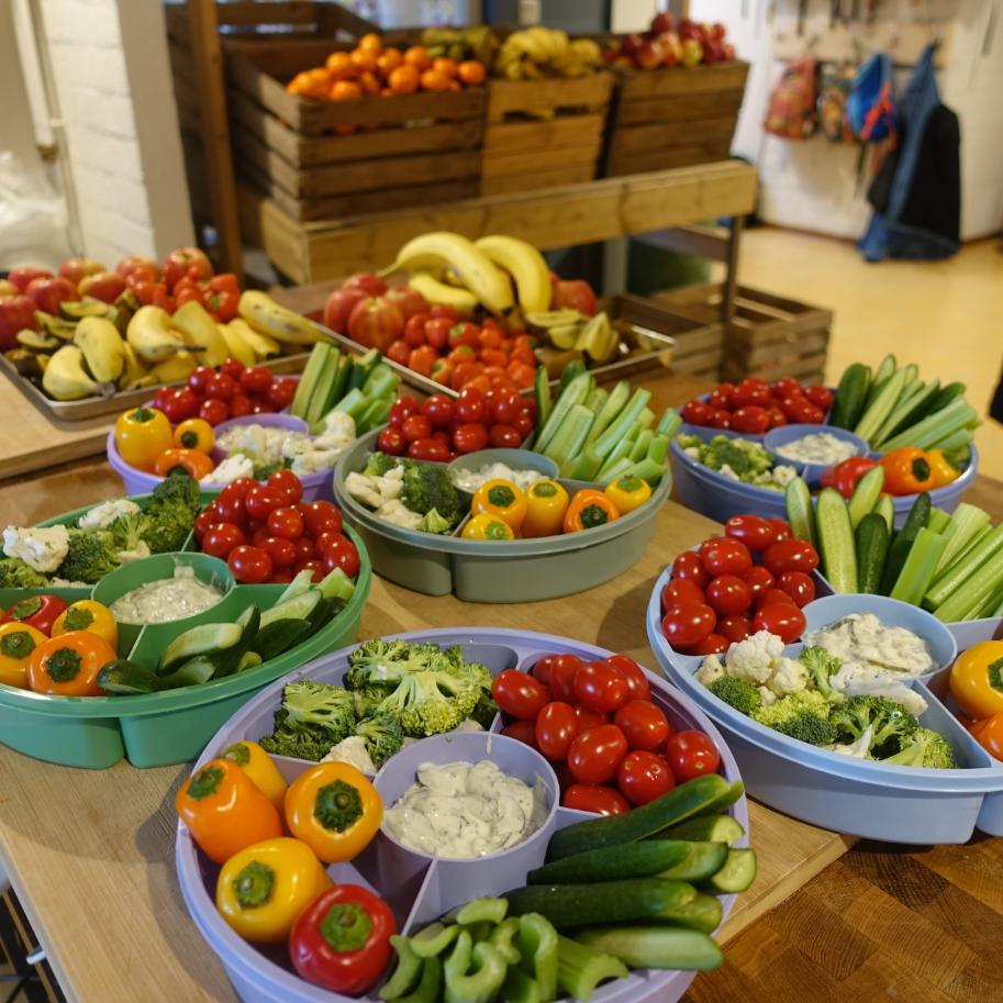 Fruit en groente leren eten